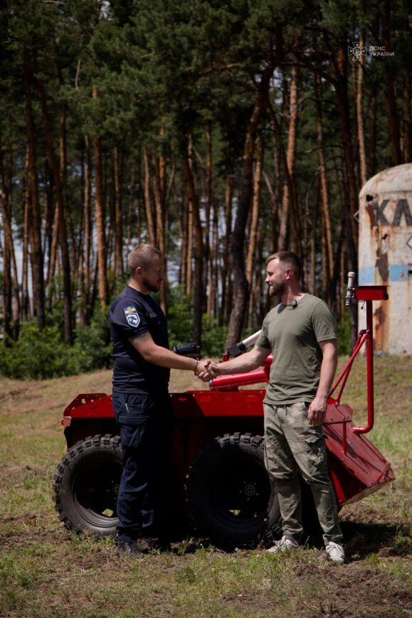 Пожежний робот "Змій"